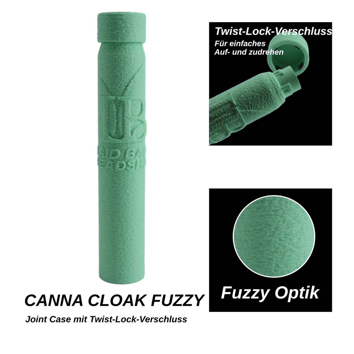 CannaCloak Fuzzy - Joint Case mit Drehverschluss
