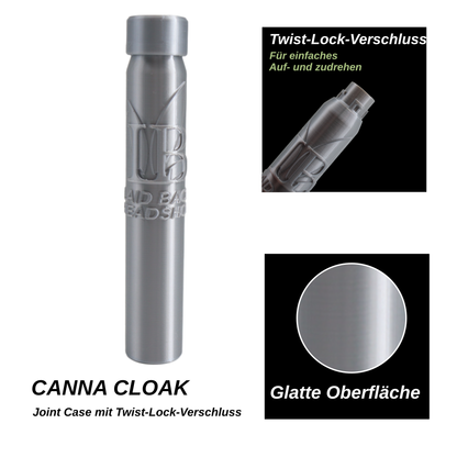 CannaCloak - Joint Case mit Schraubverschluss - Laid Back Headshop