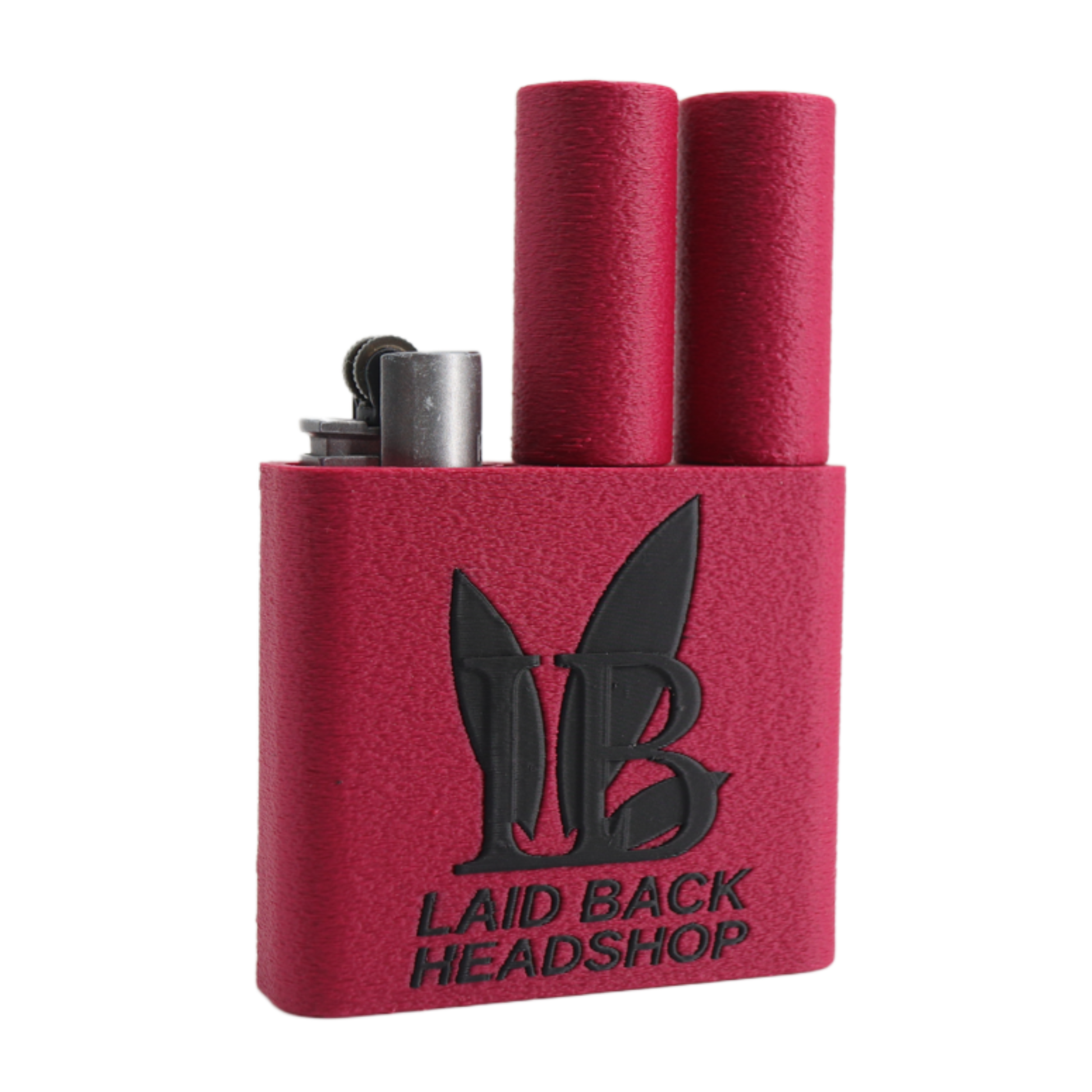 Clip & Puff -  Double Joint Case mit Halterung für Clipper Feuerzeuge - Laid Back Headshop