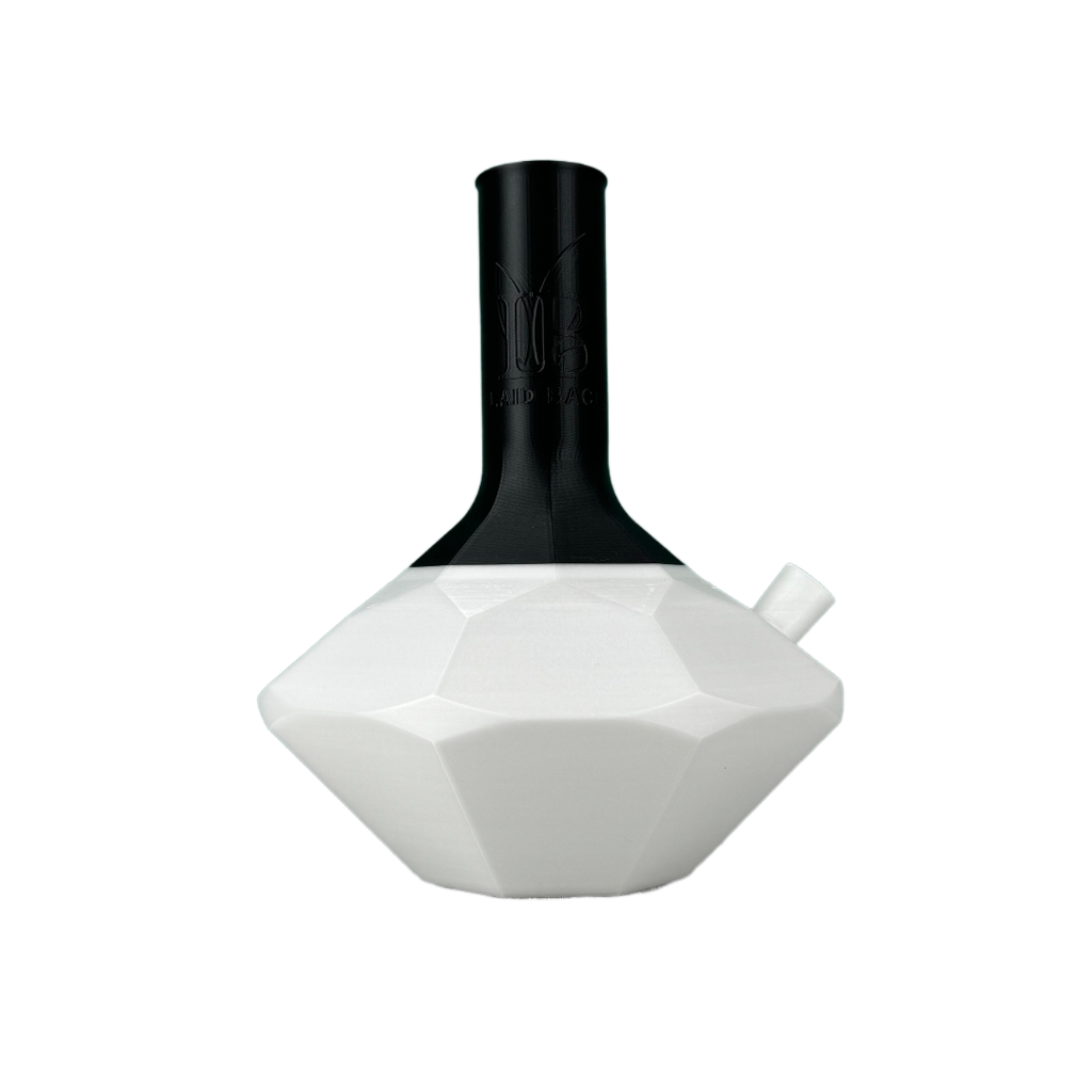 Blue Night Diamond Bong - Im dunkeln blau leuchtende Bong