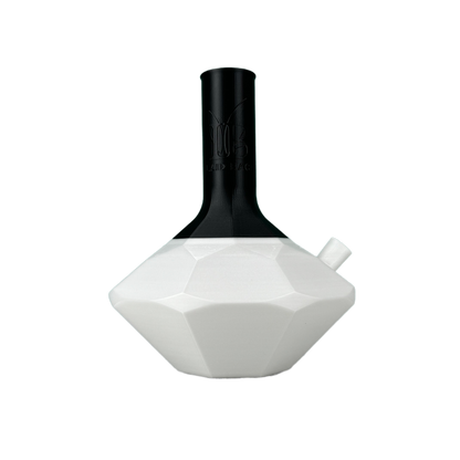 Blue Night Diamond Bong - Im dunkeln blau leuchtende Bong
