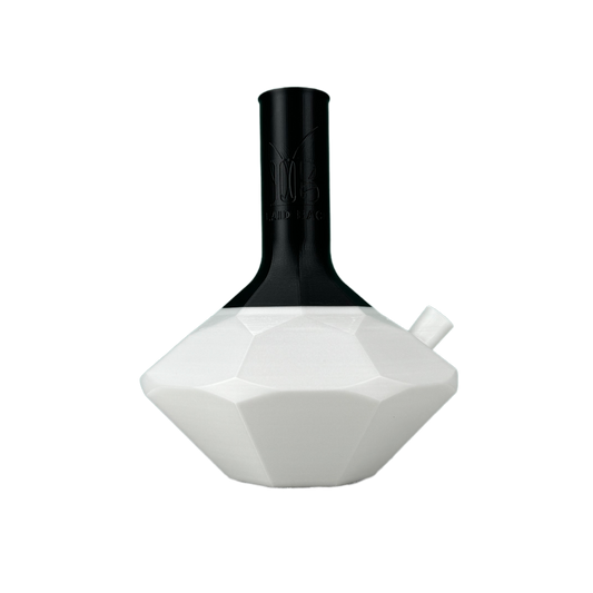 Blue Night Diamond Bong - Im dunkeln blau leuchtende Bong